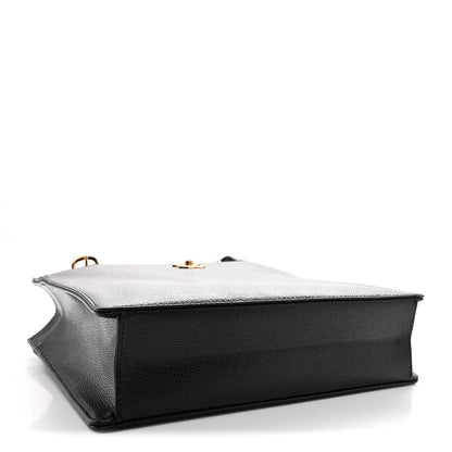 Caviar Shoulder Bag Black