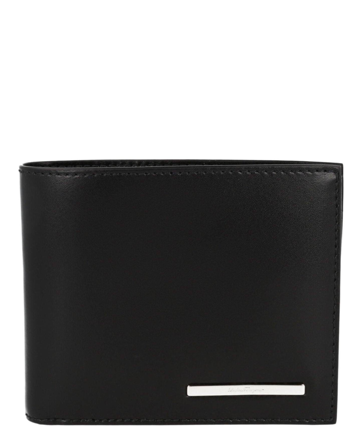 Ferragamo Mens Leather Bifold Wallet
