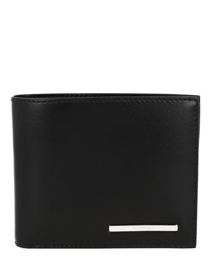 Ferragamo Mens Leather Bifold Wallet