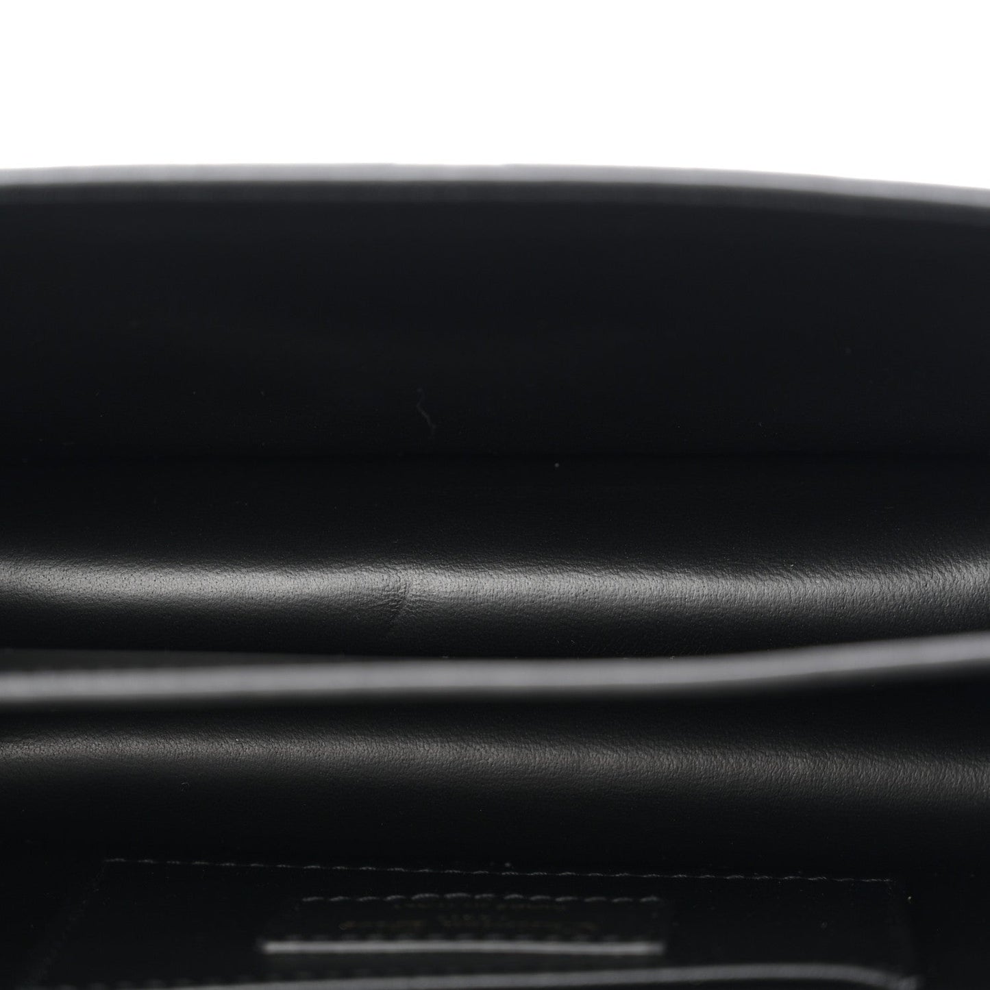 Calfskin Cannage Mini Ange Bag Black