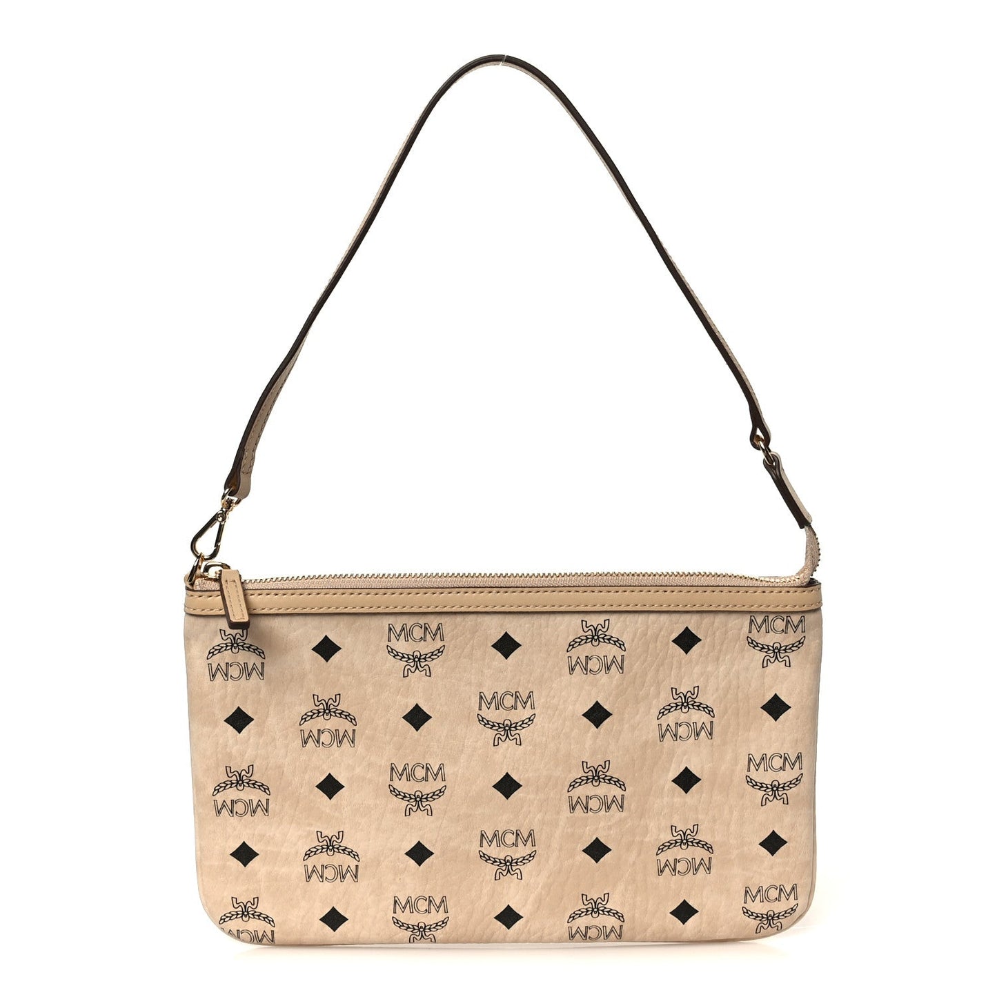 Visetos Medium Pouch Beige
