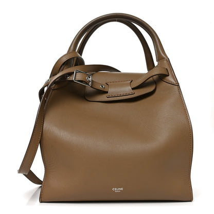 Supple Grained Calfskin Small Big Bag Light Taupe