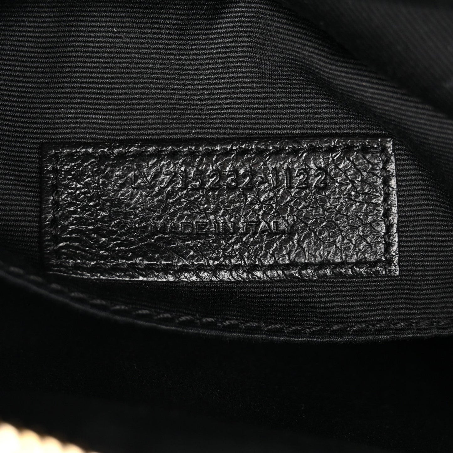 Calfskin Matelasse Monogram Lou Camera Bag Deep Marine