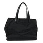 Nylon Large Travel Tote Black