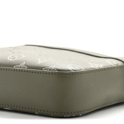Monogram Shadow G65 Trio Messenger Olive Green