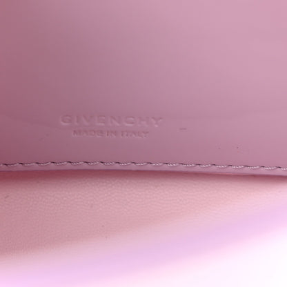 Patent 4G Small Padded Crossbody Bag Lilac