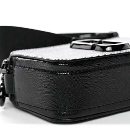 Saffiano Snapshot Camera Bag Black