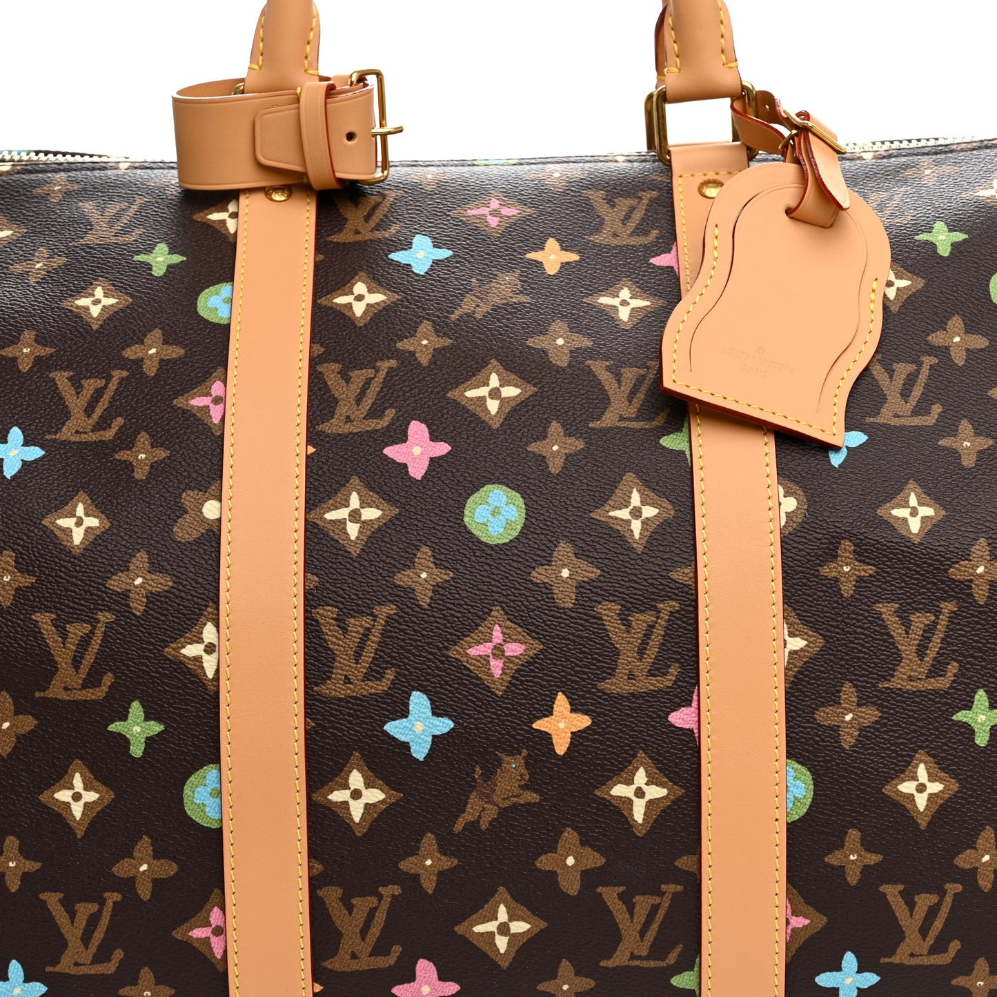 Monogram Craggy Keepall Bandouliere 50 Chocolate