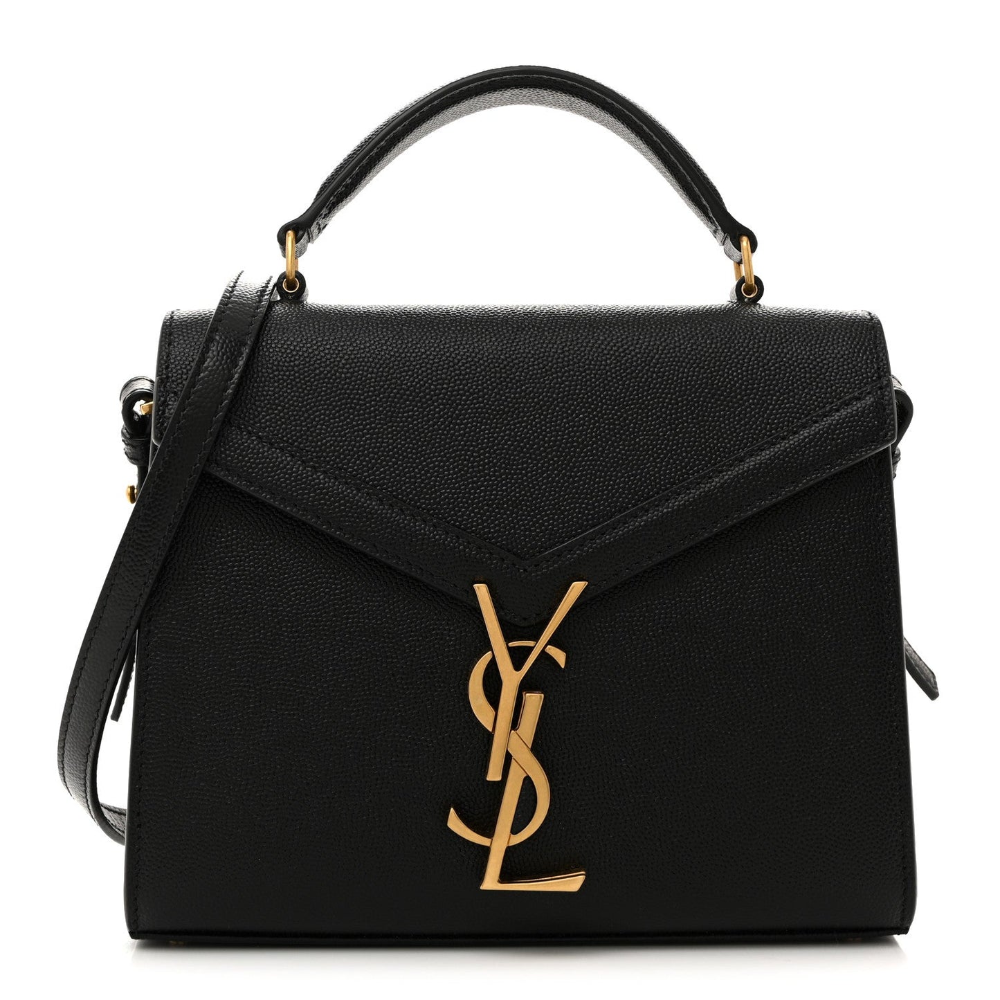 Grain de Poudre Mini Classic Monogram Cassandra Top Handle Black