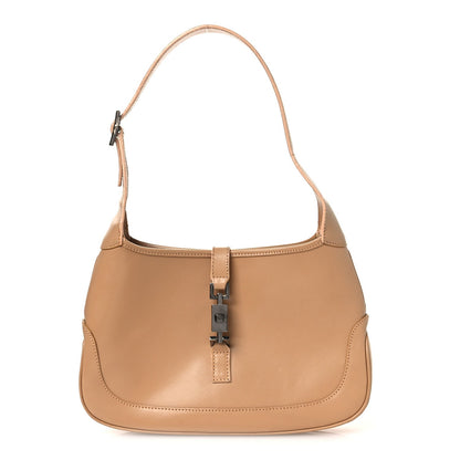 Calfskin Small Jackie O Hobo Beige