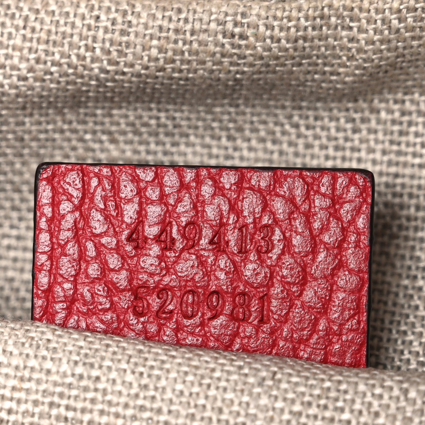 Monogram Mini Bree Messenger Bag Red
