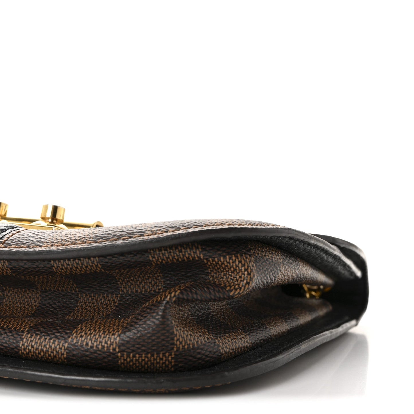 Damier Ebene Cuir Taurillon Wight Black