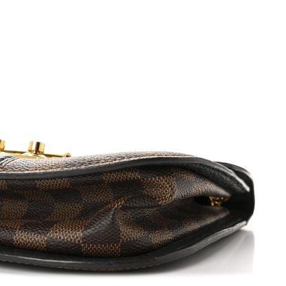 Damier Ebene Cuir Taurillon Wight Black