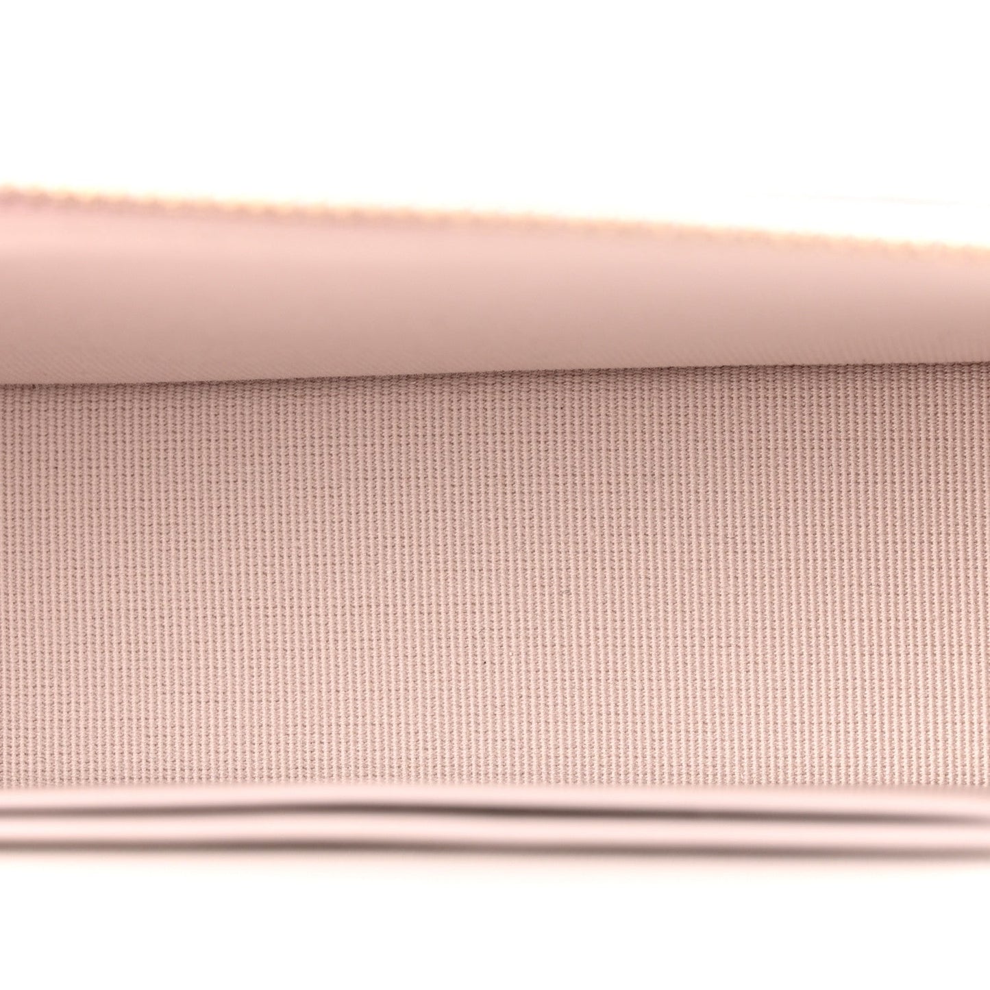 Caviar Quilted Top Handle Slim Vanity With Chain Light Purple