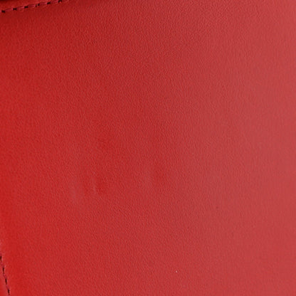 Caviar Quilted Boy Wallet On Chain WOC Red