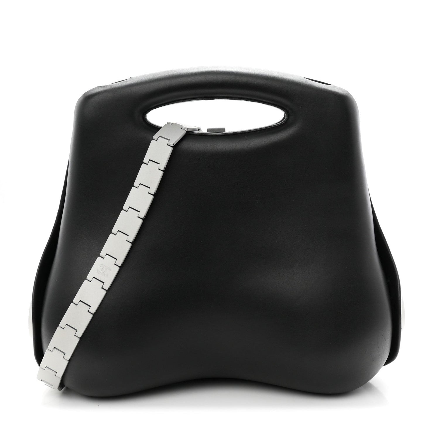 Lambskin Millennium 2005 Hard Case Bag Black