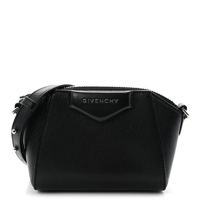 Sugar Goatskin Nano Antigona Black