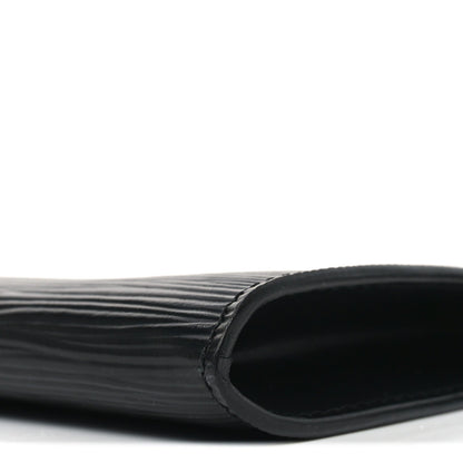 Epi Pochette Accessories 21 Black