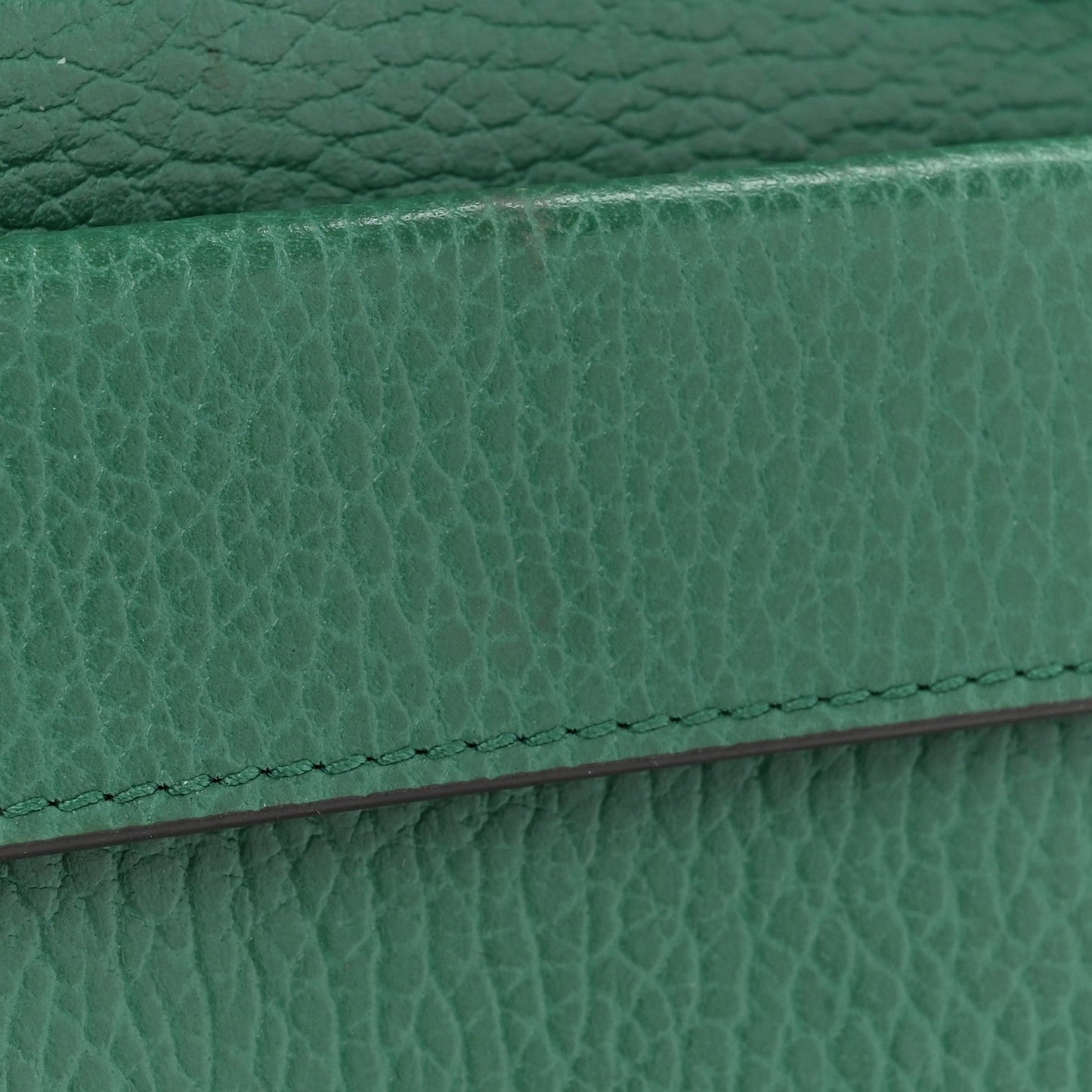 Dollar Calfskin Crystal Super Mini Dionysus Shoulder Bag Emerald