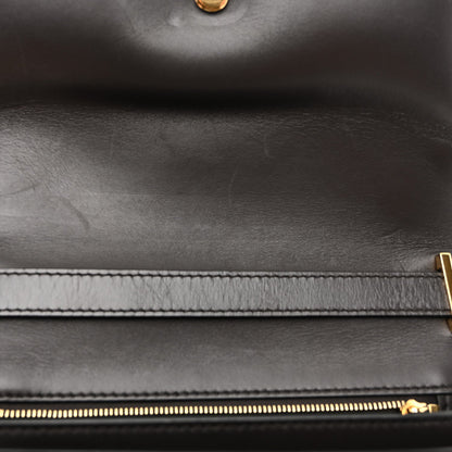Calfskin Medium TB Bag Coffee