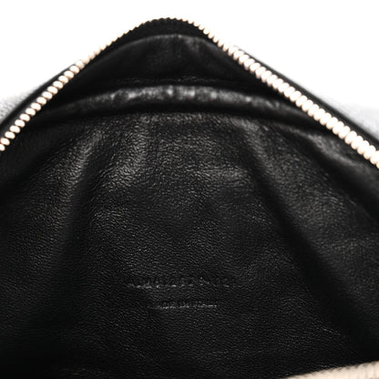 Grain De Poudre Matelasse Monogram Mini Lou Camera Bag Black