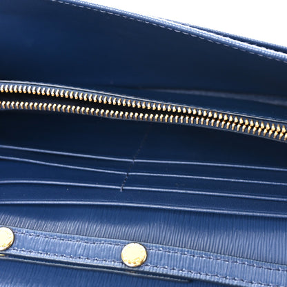 Saffiano Wallet on Chain Bluette