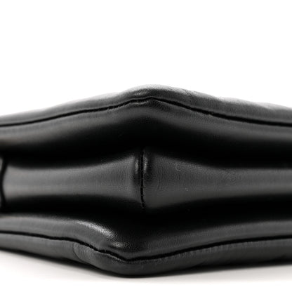 Lambskin Embossed Monogram Coussin BB Black