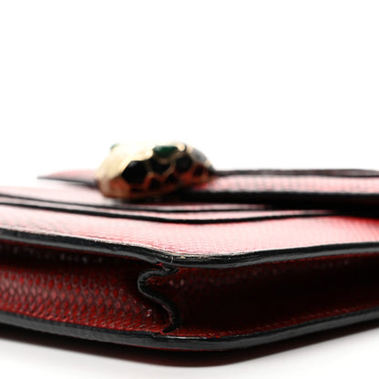 Karung Serpenti Forever Crossbody Red