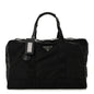 Tessuto Nylon Saffiano Carry On Travel Bag Black