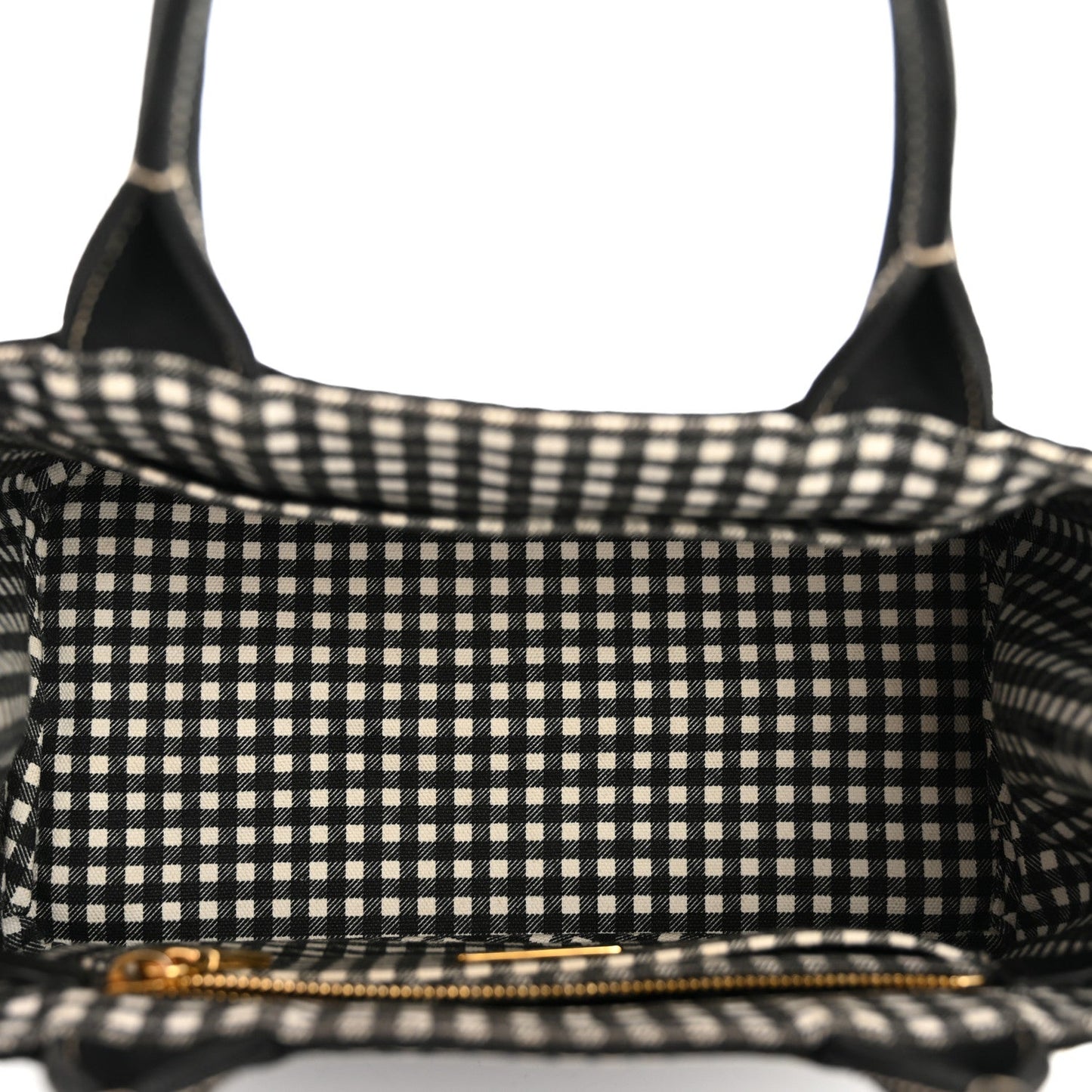 Canapa Small Logo Tote Black Talco