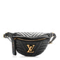 Calfskin Quilted New Wave Bumbag Black