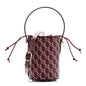 GG Shadow Monogram Mini Bucket Bag Rosso Ancora Red