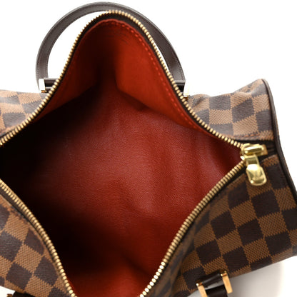 Damier Ebene Papillon 30 With Companion