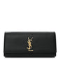 Grain De Poudre Monogram Cassandre Clutch Black