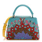 Calfskin Lizard Artycapucines Tschabalala Self PM Multicolor