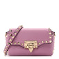 Pebbled Calfskin Mini Rockstud Crossbody Bag Giacinto