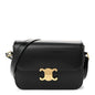 Shiny Calfskin Medium Triomphe Black