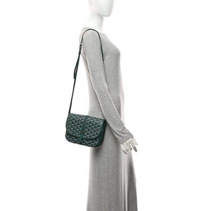 Goyardine Belvedere II PM Messenger Bag Green