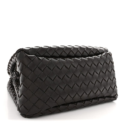 Nappa Intrecciato Small Campana Shoulder Bag Fondant