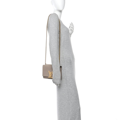 Calfskin Chain Louise MM Gris