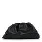 Smooth Butter Calf The Pouch Oversized Clutch Black