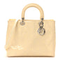 Patent Cannage Large Lady Dior White