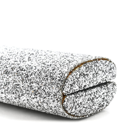 Glitter Celeste Clutch Silver