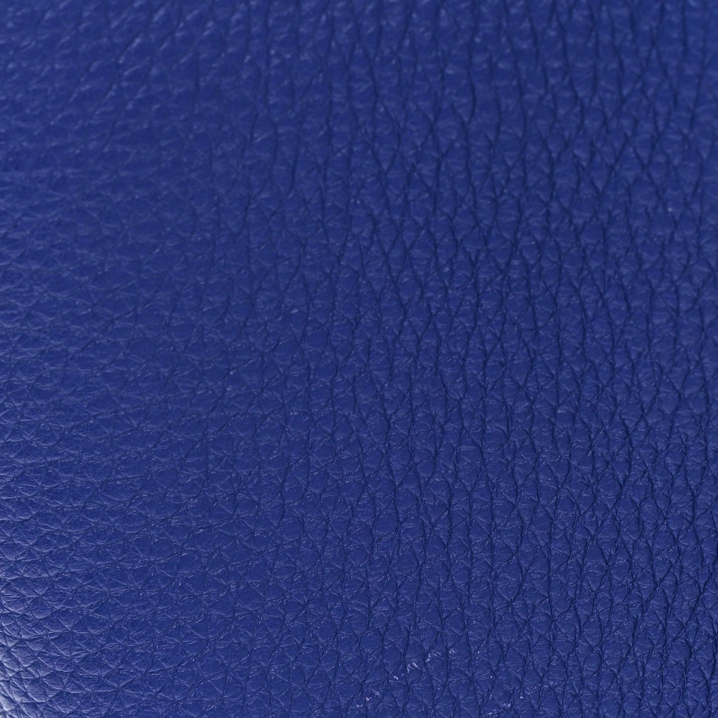 Drummed Calfskin Mini Luggage Indigo
