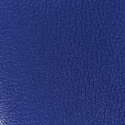 Drummed Calfskin Mini Luggage Indigo