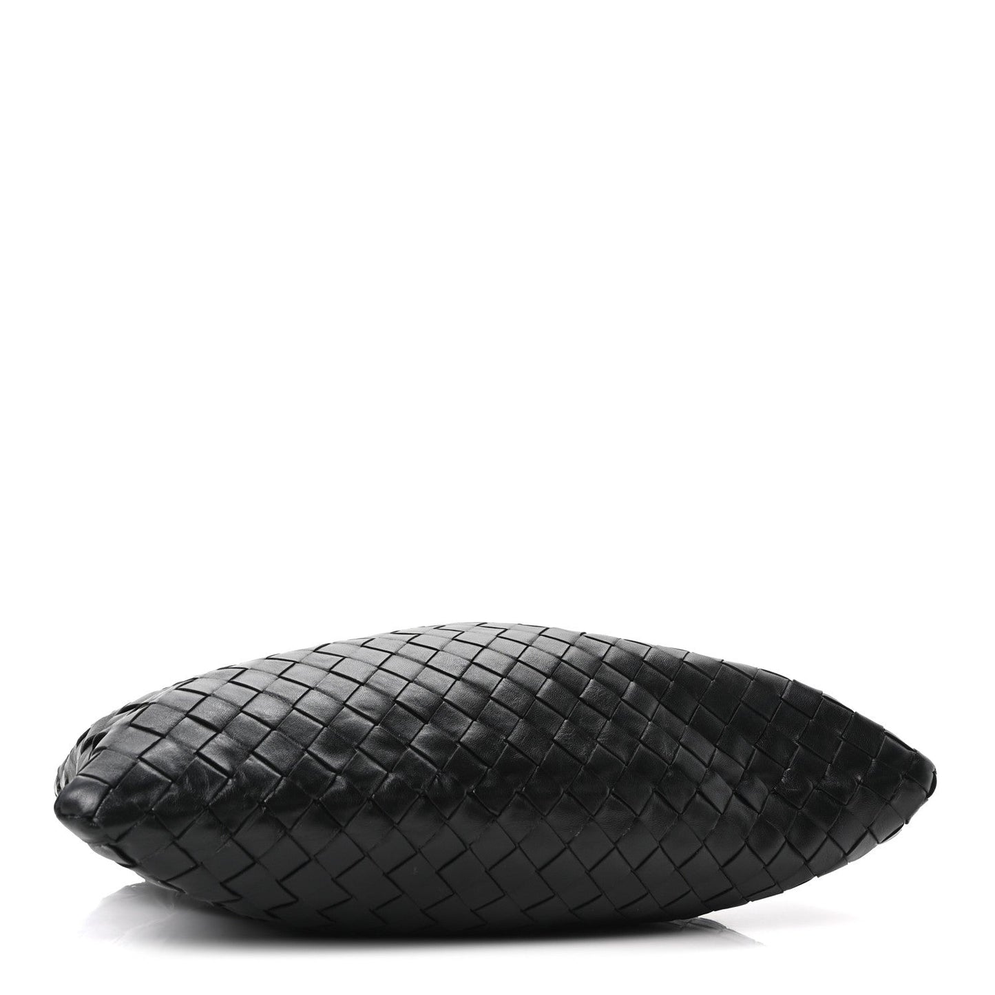 Calfskin Intrecciato Small Hop Black