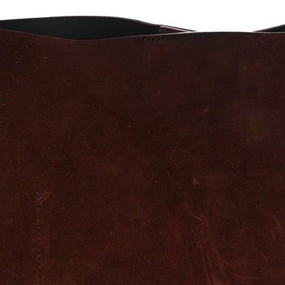 Suede Everyday Cabas Tote Chocolate