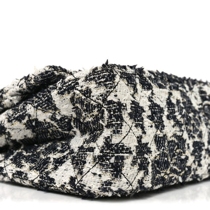 Tweed Camellia Quilted 2.55 Reissue 226 Flap Ecru