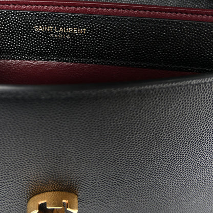 Grain De Poudre Monogram Cassandra Clasp Bag Black Rouge Legion