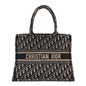 Oblique Medium Book Tote Blue Multicolor
